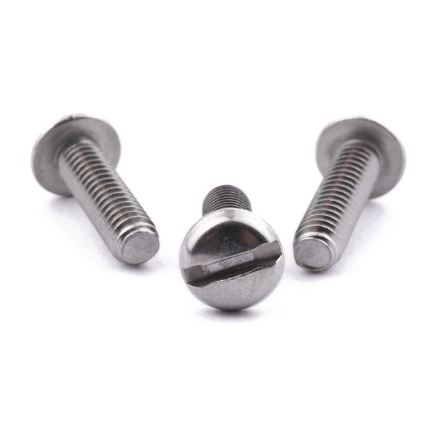 8-32 UNC X 5/8" Pan Slotted A2 Stainless Steel