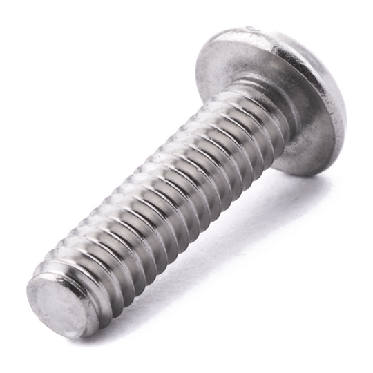 8-32 UNC X 5/8" Pan Slotted A2 Stainless Steel