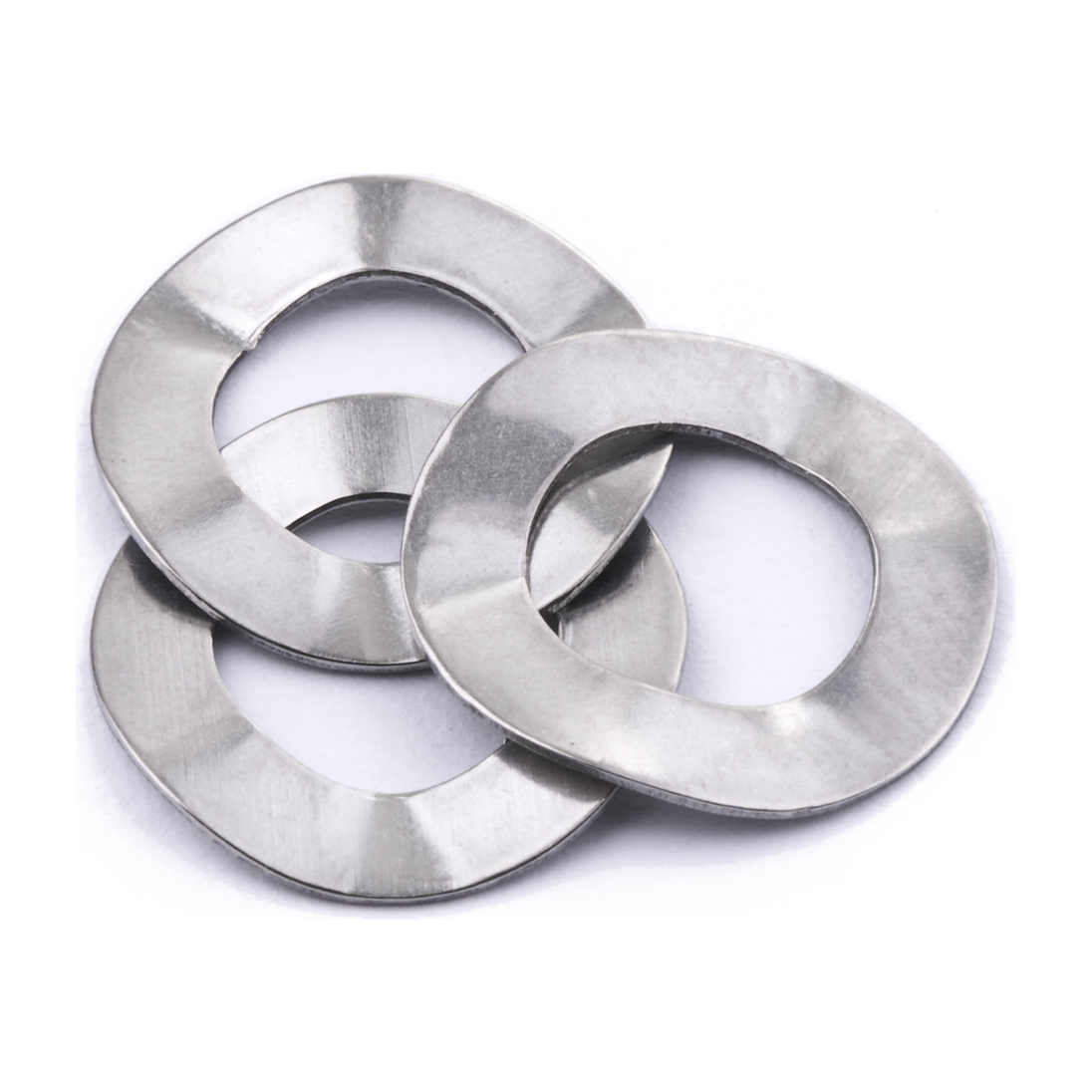 Crinkle washer, BS 4463, A2 (304) stainless steel