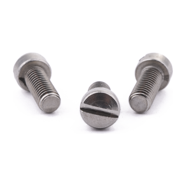 10-32 UNF X 1/2" Slot Fillister Screw A2 Stainless Steel