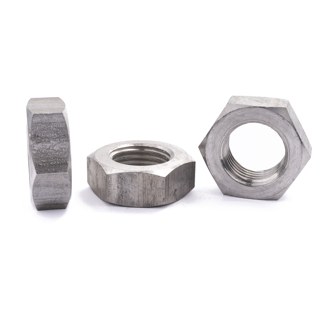 1" BSF Hex Jam Nut A2 Stainless Steel