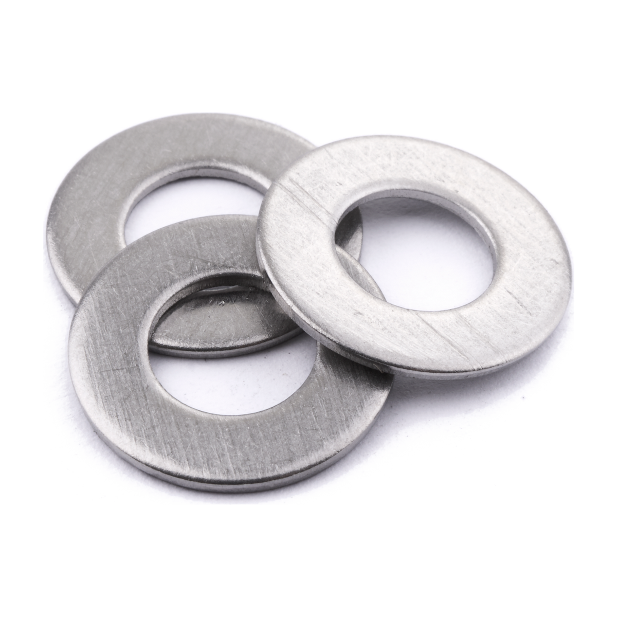 Form B flat washer, stainless steel