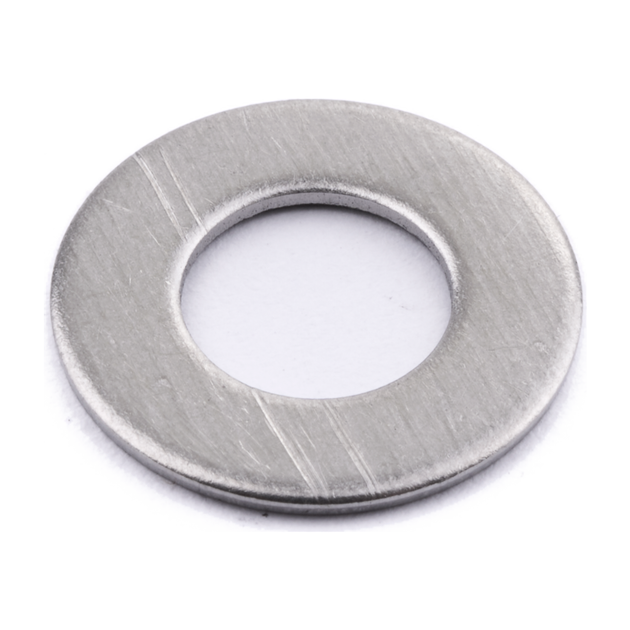 Form B flat washer, stainless steel