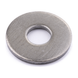 Large-series flat washer, stainless steel