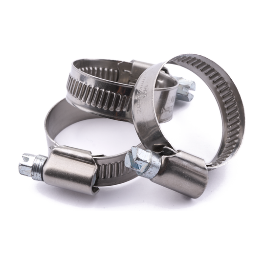 Hose clamp, form A, DIN 3017, stainless steel