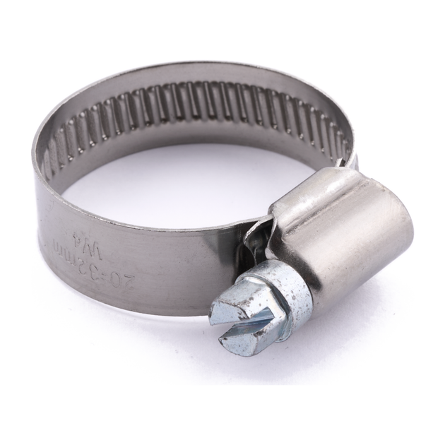 Hose clamp, form A, DIN 3017, stainless steel