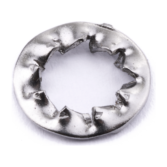 M6 Internal Tooth Washer DIN 6798-J A2 Stainless Steel