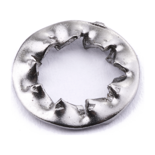 M6 Internal Tooth Washer DIN 6798-J A2 Stainless Steel