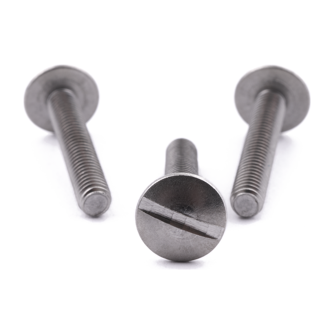 M4 X 25 Slot Mushroom Head Screw NF E 27-128 A2 Stainless Steel