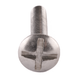 Mushroom head screw with slotted drive, A2 (304) stainless steel