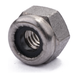 1/8" BSW Nylon Insert Nut A2 Stainless Steel