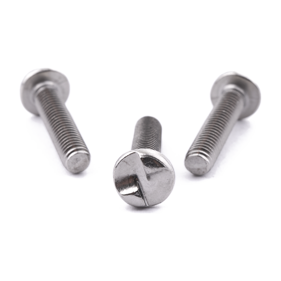 One-way round head security screw, stainless steel