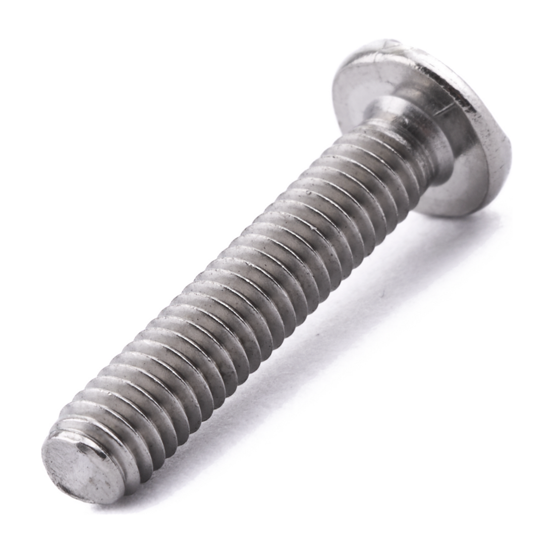 One-way round head security screw, stainless steel