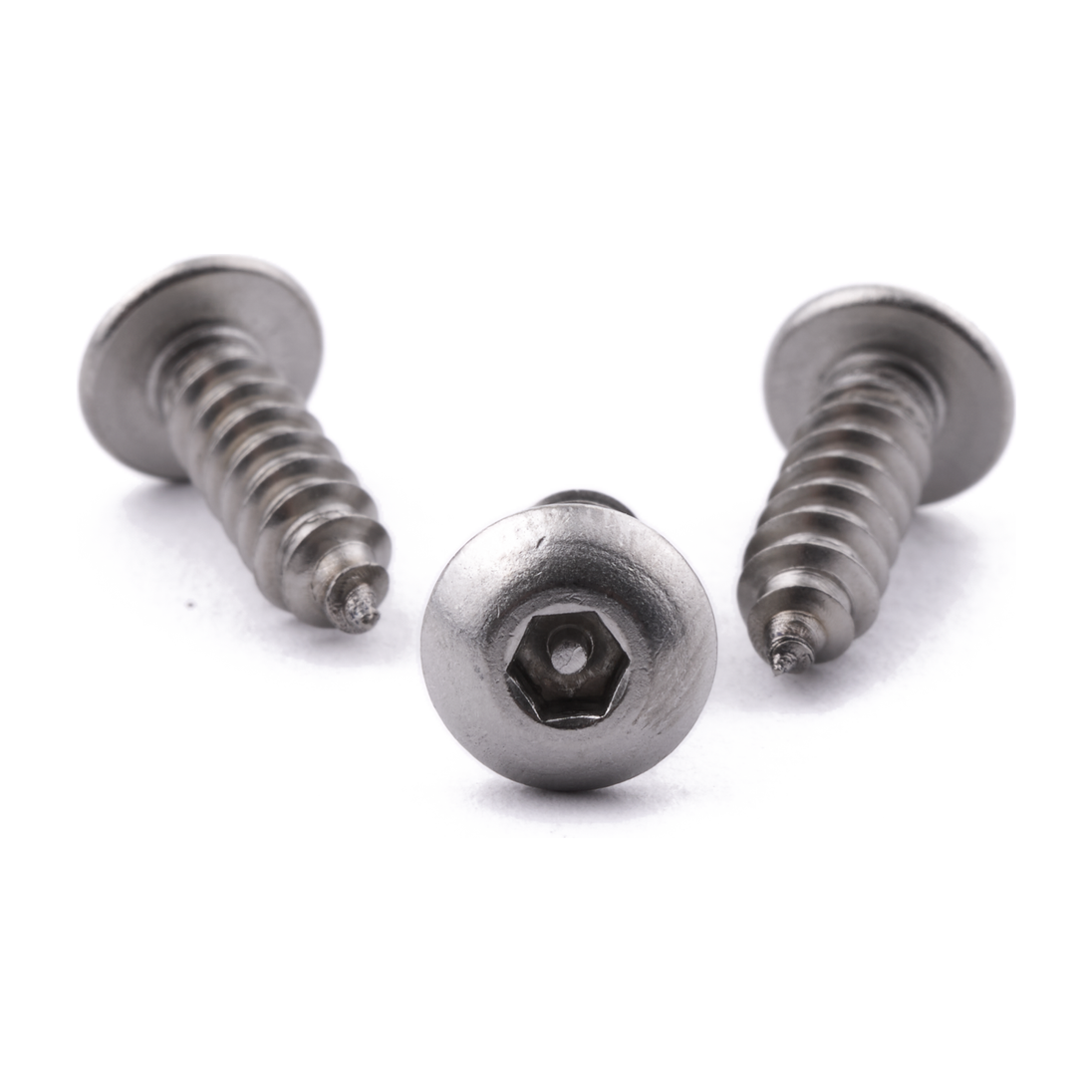 No.10 X 5/8" Countersunk Pin Hex Security Screw A2 Stainless Steel