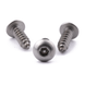 No.10 X 5/8" Countersunk Pin Hex Security Screw A2 Stainless Steel