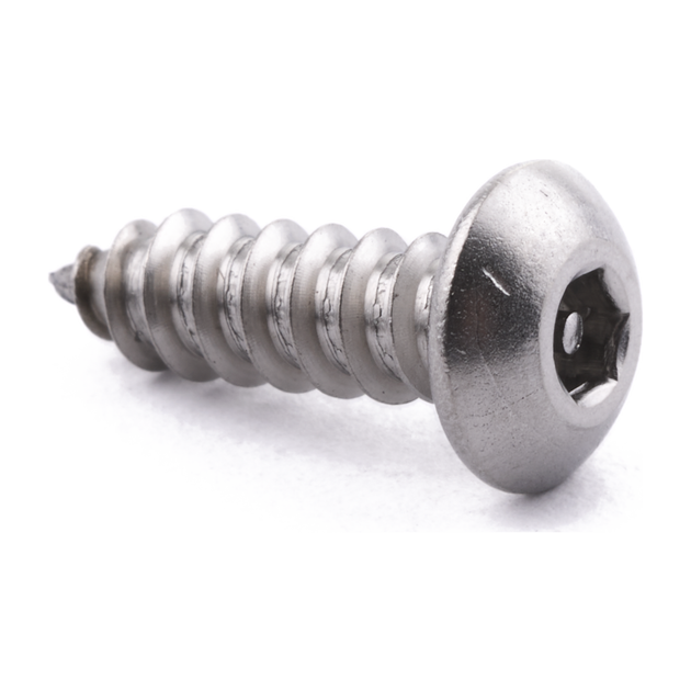 No.10 X 5/8" Countersunk Pin Hex Security Screw A2 Stainless Steel