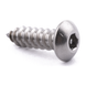No.10 X 5/8" Countersunk Pin Hex Security Screw A2 Stainless Steel