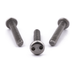 Pan head two-hole security screw, A2 (304) stainless steel