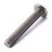 Pan head two-hole security screw, A2 (304) stainless steel