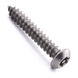 4.2 X 25 Six Lobe Pin Button Head Security Screw A2 Stainless Steel