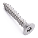 4.2 X 25 Six Lobe Pin Countersunk Security Screw TX20 A2 Stainless Steel
