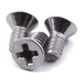 4BA X 1/4" Slot Round Screw A2 Stainless Steel