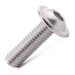 M6 X 20 Hexagon Socket Button Flange ISO 7380-2 A2 Stainless Steel