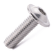 M6 X 20 Hexagon Socket Button Flange ISO 7380-2 A2 Stainless Steel