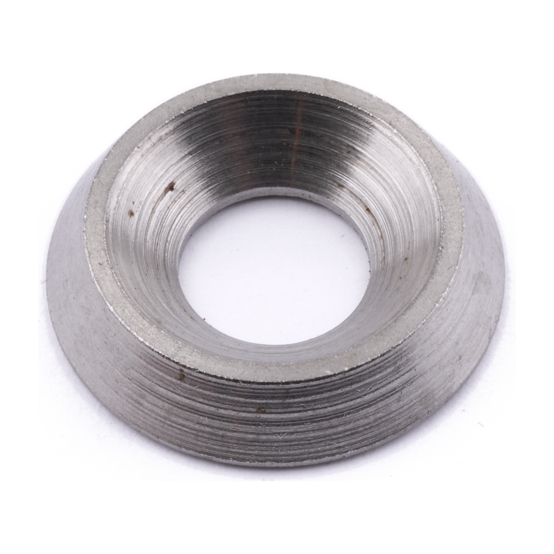 Turned cup washer, NF E 27-619, stainless steel