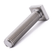 Square head screw, fully threaded, A2 (304) stainless steel
