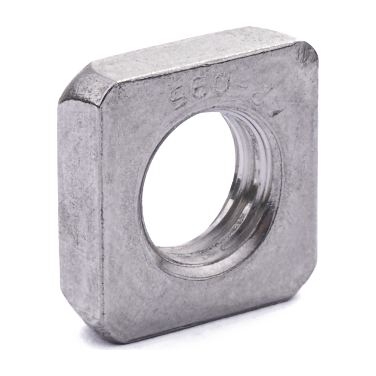 Square nut, thin type, DIN 562, stainless steel