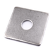 Square plate washer, stainless steel