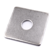 Square plate washer, stainless steel