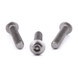 M6 X 30 Security Socket Button Screw ISO 7380 A2 Stainless Steel