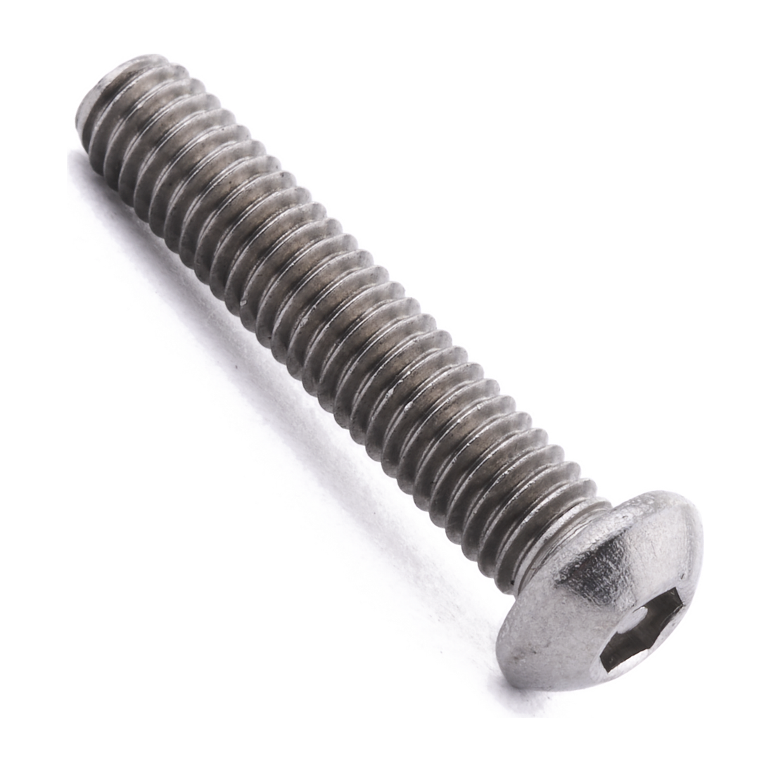 M6 X 30 Security Socket Button Screw ISO 7380 A2 Stainless Steel
