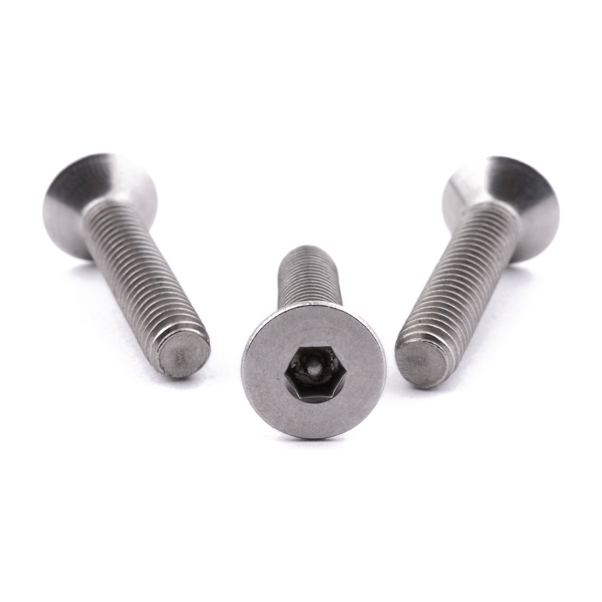 Pin hex security screw, A2 (304) stainless steel