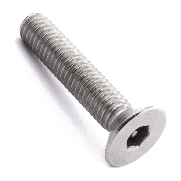 Pin hex security screw, A2 (304) stainless steel