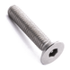 Pin hex security screw, A2 (304) stainless steel