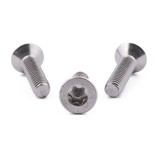 M6 X 25 Pin Csk Lobe Tamperproof DIN 7991 A2 Stainless Steel
