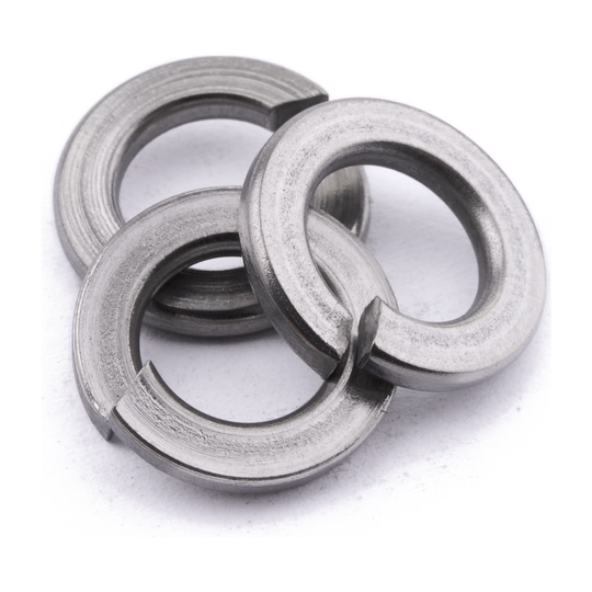 Rectangular section spring washer, stainless steel