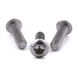Button head screw with six lobe drive, stainless steel