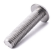 Button head screw with six lobe drive, stainless steel