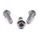 Pan head machine screw with six lobe drive, ISO 14583, stainless steel