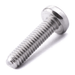 Pan head machine screw with six lobe drive, ISO 14583, stainless steel