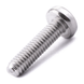 Pan head machine screw with six lobe drive, ISO 14583, stainless steel