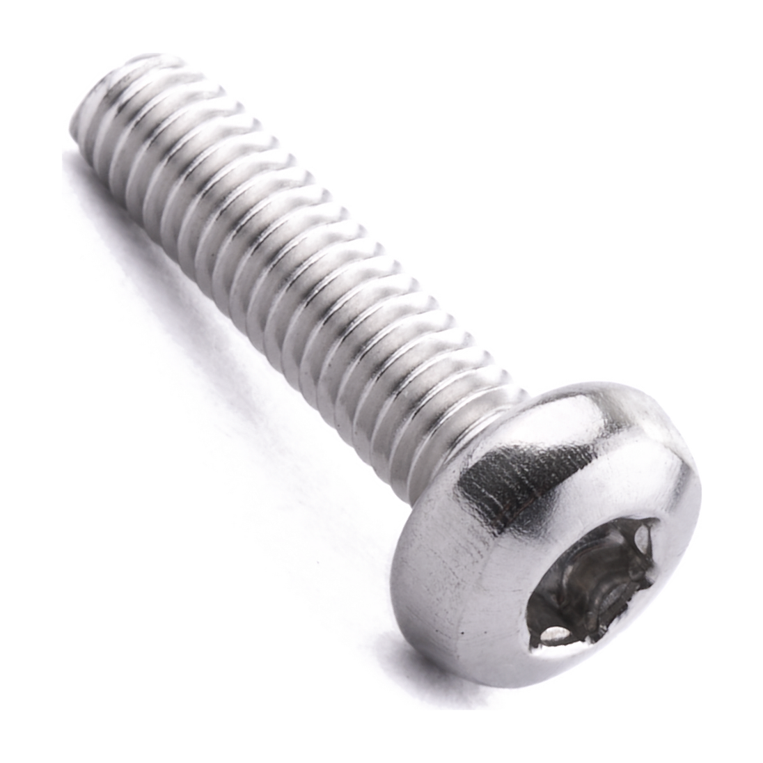 Pan head machine screw with six lobe drive, ISO 14583, stainless steel