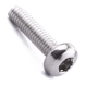 Pan head machine screw with six lobe drive, ISO 14583, stainless steel