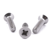 Countersunk thread-forming screw with Pozi drive, A2 (304) stainless steel