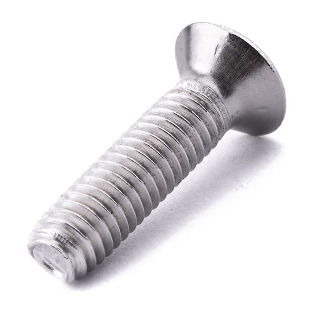 Countersunk thread-forming screw with Pozi drive, A2 (304) stainless steel