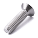 Countersunk thread-forming screw with Pozi drive, A2 (304) stainless steel